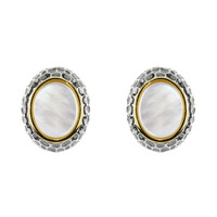 Boucles d'oreilles en argent et Nacre