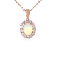 Collier en argent et Opale Welo
