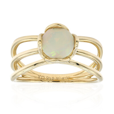 Bague en or et Opale Welo