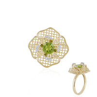 Bague en or et Péridot (Ornaments by de Melo)
