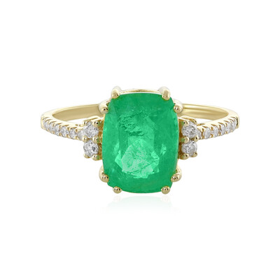 Bague en or et Emeraude d'Ethiopie (AMAYANI)