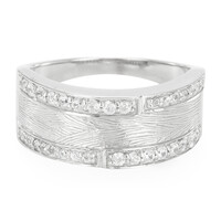 Bague en argent et Zircon