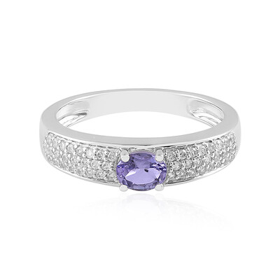 Bague en argent et Tanzanite