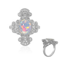 Bague en argent et Opale Welo