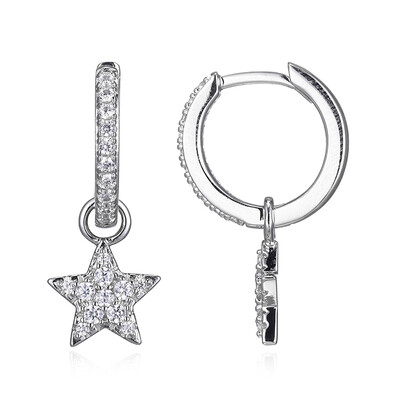 Boucles d'oreilles en argent et Zircon