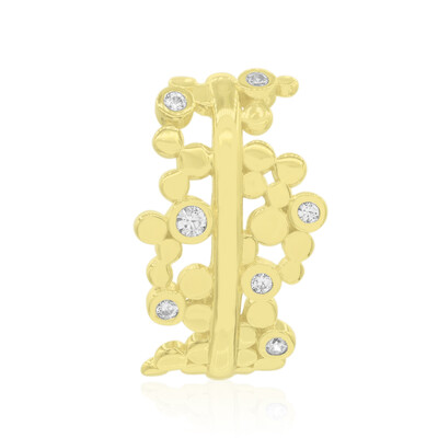 Pendentif en argent et Zircon (MONOSONO COLLECTION)