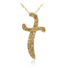 Collier en or et Diamant fancy SI2 (CIRARI)
