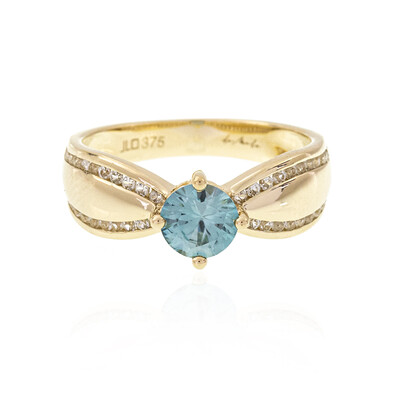 Bague en or et Zircon de Ratanakiri (de Melo)