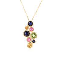 Collier en argent et Péridot