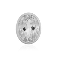 Pendentif en argent et Quartz blanc