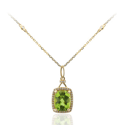 Collier en or et Péridot de Dashihe (CIRARI)