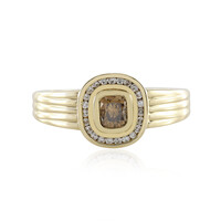 Bague en or et Diamant chocolat SI2 (de Melo)