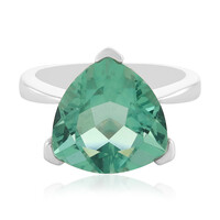 Bague en argent et Fluorite d'Esperanza