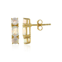 Boucles d'oreilles en argent et Opale Welo