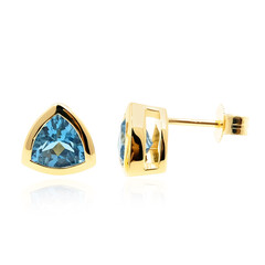 Boucles d'oreilles en argent et Topaze de Marambaia
