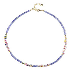 Collier en argent et Tanzanite (Riya)