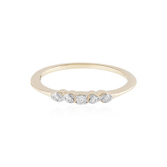 Bague en or et Diamant SI1 (H)