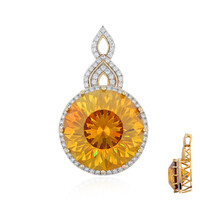 Pendentif en or et Sphalérite (AMAYANI)