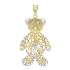 Pendentif en or et Diamant PK (I)