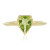 Bague en argent et Péridot