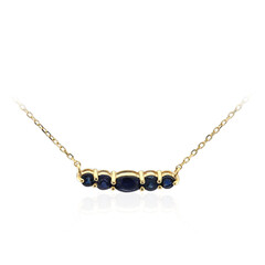 Collier en or et Saphir de Kanchanaburi