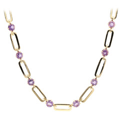 Collier en argent et Améthyste