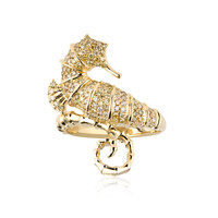 Bague en or et Diamant fancy SI2 (CIRARI)