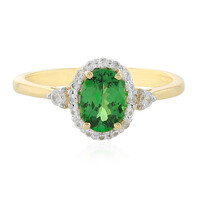 Bague en or et Grenat Tsavorite (La Revelle)