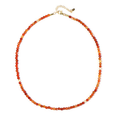 Collier en argent et Cornaline