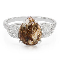 Bague en argent et Magnésite