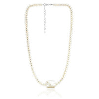 Collier en argent et Perle Keshi (TPC)