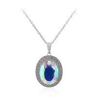 Collier en argent et Quartz Rayon de Lune