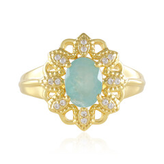 Bague en argent et Grandidierite