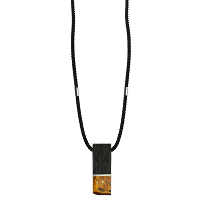 Collier en argent et Ambre baltique (dagen)
