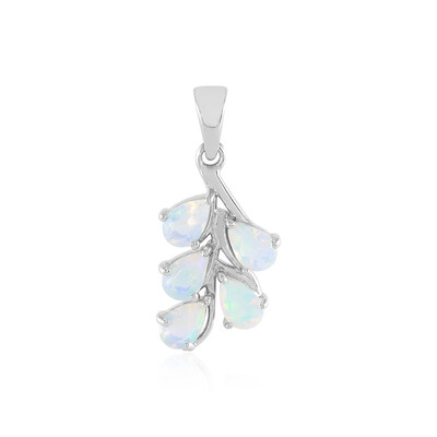 Pendentif en argent et Opale Welo