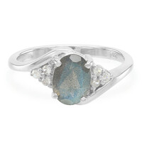 Bague en argent et Labradorite