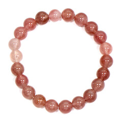 Bracelet et Quartz rose