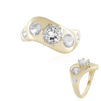 Bague en or et Danburite (de Melo)