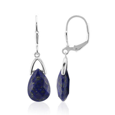 Boucles d'oreilles en argent et Lapis-Lazuli