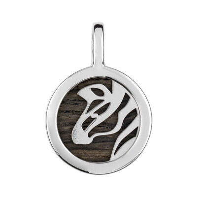 Pendentif en argent et Chêne des marais (dagen)