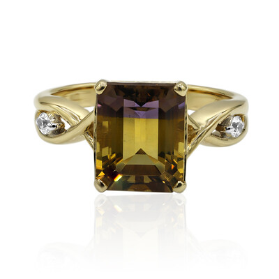 Bague en or et Amétrine (Adela Gold)
