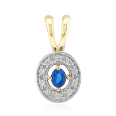 Pendentif en or et Haüyne