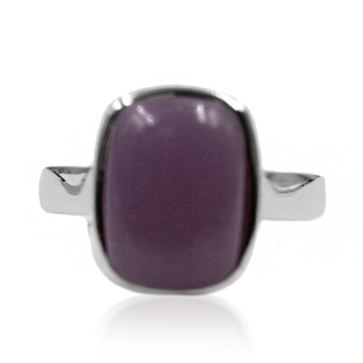 Bague en argent et Lépidolite