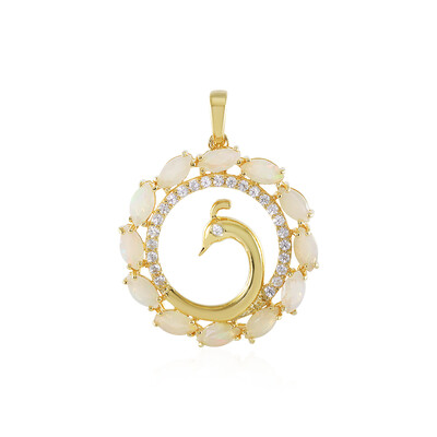 Pendentif en argent et Opale Welo