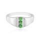 Bague en argent et Tsavorite de Tanzanie