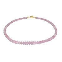 Collier en or et Morganite AAA (AMAYANI)