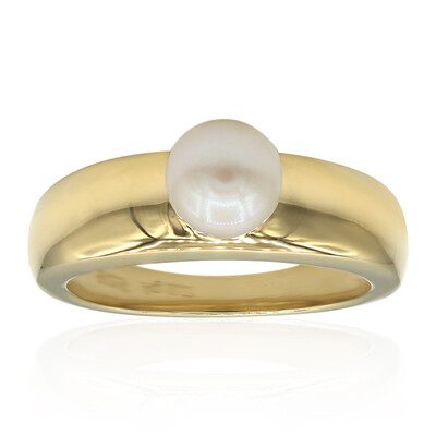Bague en argent et Perle de culture d'eau douce