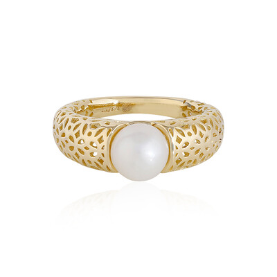 Bague en or et Perle de culture d'eau douce (Ornaments by de Melo)