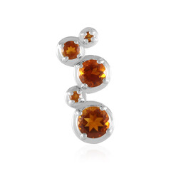 Pendentif en argent et Citrine Madère