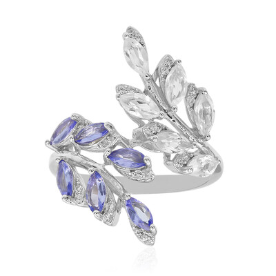 Bague en argent et Tanzanite